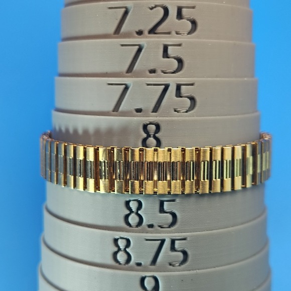 Vintage 2007 Timex Indiglo 30mm Women\'s Quartz Watch Gold‎ Tone Stretch Bracelet main image 8